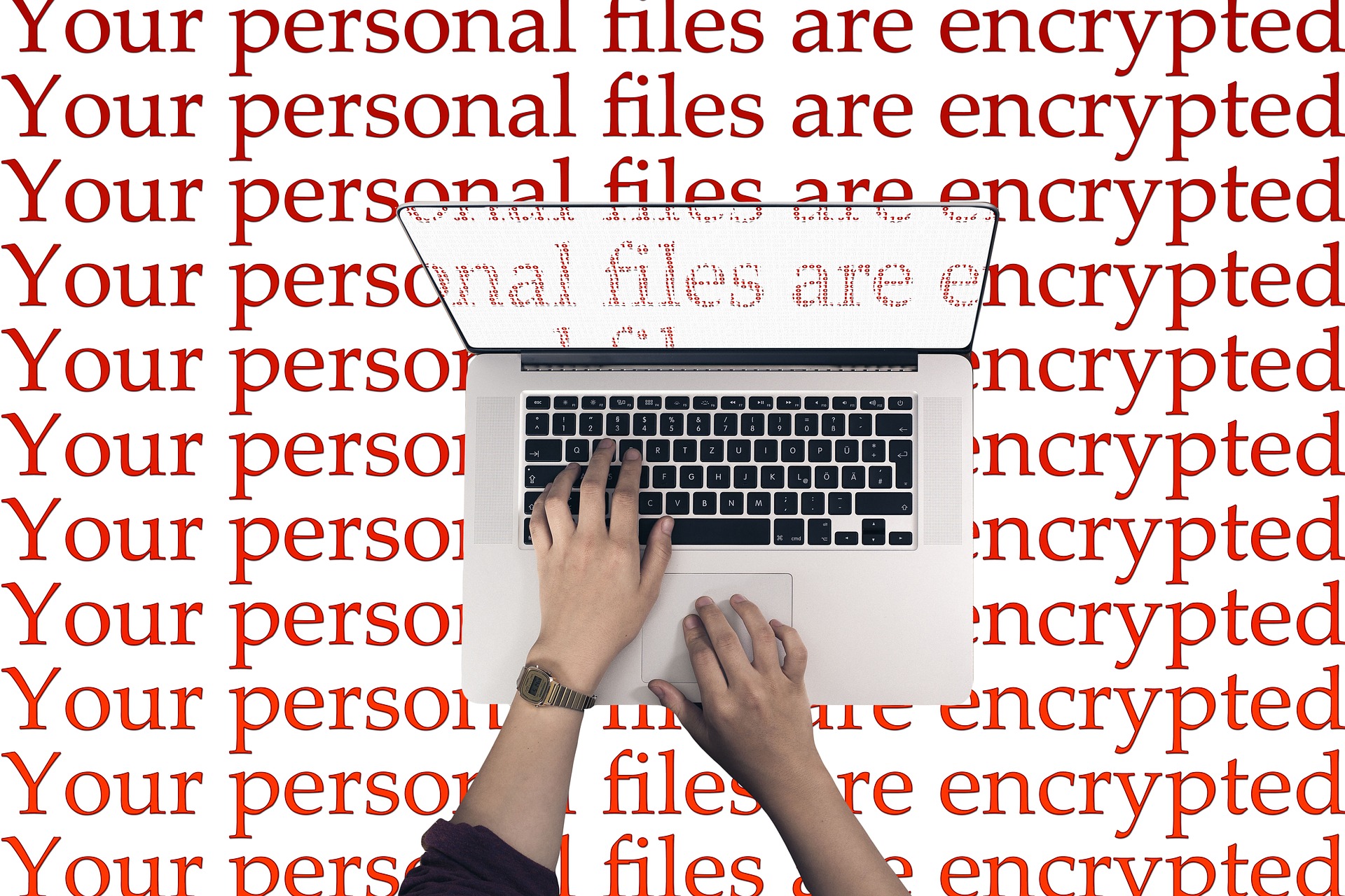 Your personal files are encrypted